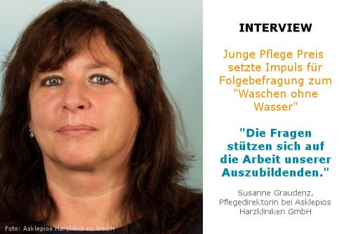INTERVIEW: "Junge Pflege Preis setzte Impuls für Folgebefragung"