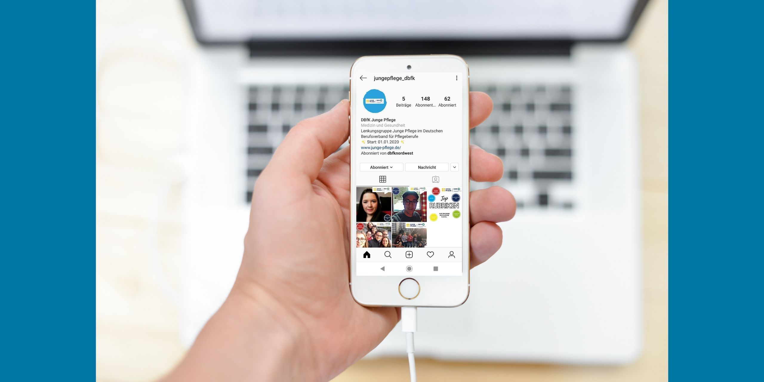 Folge uns auf Instagram