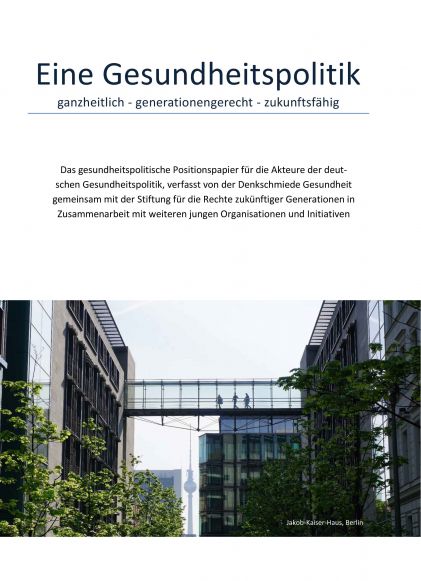 Eine Gesundheitspolitik Cover
