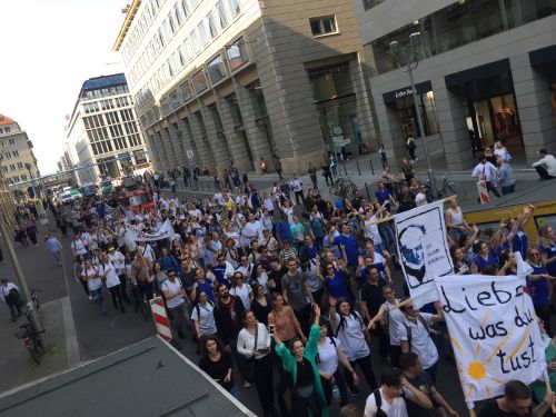 AG Junge Pflege des DBfK Nordost e.V. beteiligt sich am Walk of Care