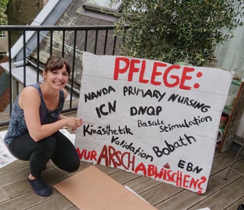 Pflege: Nur Arsch abwischen?