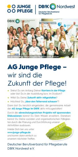 Flyer AG Junge Pflege Nordwest 2022 - klicke zum Download (PDF)